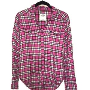Abercrombie & Fitch Flannel Shirt XS